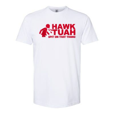 Funny Hawk Tuah 24 Spit On That Thang 2024 Softstyle CVC T-Shirt