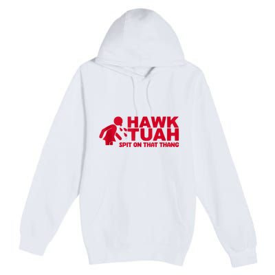 Funny Hawk Tuah 24 Spit On That Thang 2024 Premium Pullover Hoodie