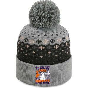 Funny Halloween Theres Some Horrors In The House The Baniff Cuffed Pom Beanie