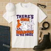 Funny Halloween Theres Some Horrors In The House Tall T-Shirt