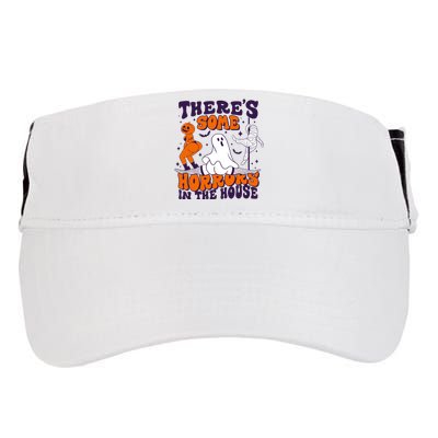 Funny Halloween Theres Some Horrors In The House Adult Drive Performance Visor