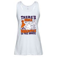 Funny Halloween Theres Some Horrors In The House Ladies Essential Flowy Tank