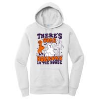 Funny Halloween Theres Some Horrors In The House Women's Pullover Hoodie