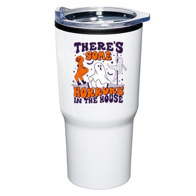 Funny Halloween Theres Some Horrors In The House Tumbler