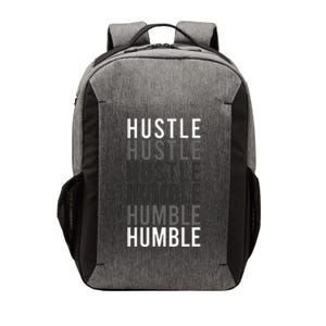 Funny Hustle To Humble Transition Motivational Typography Vector Backpack