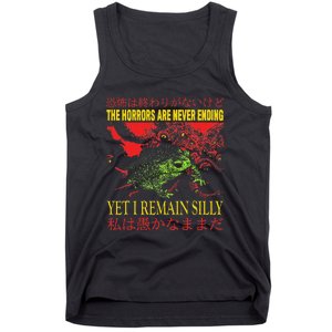 Frog Horror The Horrors Are Never Ending Frog Tank Top