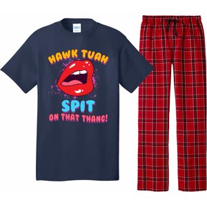 Funny Hawk Tuah Spit On That Thang Pajama Set