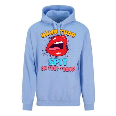 Funny Hawk Tuah Spit On That Thang Unisex Surf Hoodie