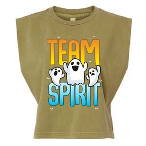 Funny Halloween Team Spirit Ghosts Gift Garment-Dyed Women's Muscle Tee