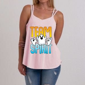 Funny Halloween Team Spirit Ghosts Gift Women's Strappy Tank