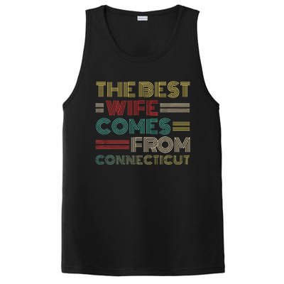 From Husband The Best Wife Comes From Connecticut PosiCharge Competitor Tank