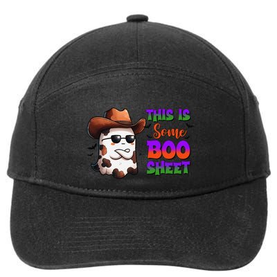 Funny Halloween This Is Boo  Gift For Halloween 7-Panel Snapback Hat