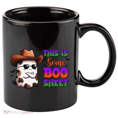 Funny Halloween This Is Boo  Gift For Halloween 11oz C Handle Ceramic Mug