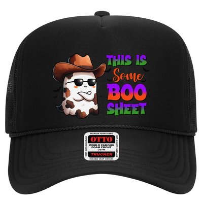 Funny Halloween This Is Boo  Gift For Halloween Trucker Hat