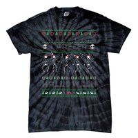 Funny Holiday Ugly Xmas I Prefer Halloween Christmas Sweater Tie-Dye T-Shirt