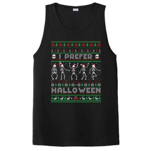 Funny Holiday Ugly Xmas I Prefer Halloween Christmas Sweater Gift PosiCharge Competitor Tank