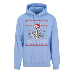 funny holiday Ugly xmas I prefer halloween christmas Unisex Surf Hoodie