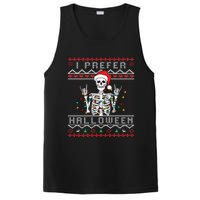 funny holiday Ugly xmas I prefer halloween christmas PosiCharge Competitor Tank