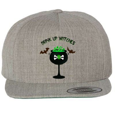 Funny Halloween Up Witches Cool Gift Wool Snapback Cap