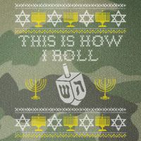 Funny Hanukkah Ugly Sweater Print This Is How I Roll Dreidel Gift Legacy Tie Dye Trucker Hat
