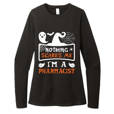 Funny Halloween Vampire Pharmacist Womens CVC Long Sleeve Shirt