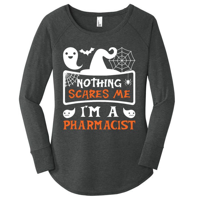 Funny Halloween Vampire Pharmacist Women's Perfect Tri Tunic Long Sleeve Shirt