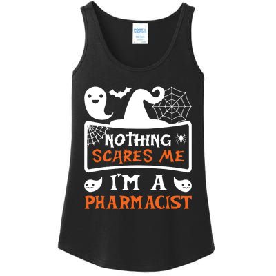 Funny Halloween Vampire Pharmacist Ladies Essential Tank