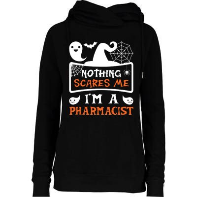 Funny Halloween Vampire Pharmacist Womens Funnel Neck Pullover Hood