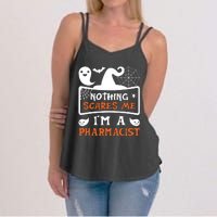 Funny Halloween Vampire Pharmacist Women's Strappy Tank