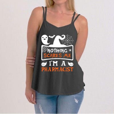 Funny Halloween Vampire Pharmacist Women's Strappy Tank