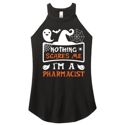 Funny Halloween Vampire Pharmacist Women's Perfect Tri Rocker Tank