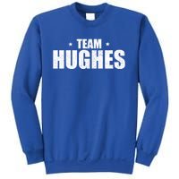 Funny Hughes Vacation Family Lastname Christmas Support Gift Sweatshirt