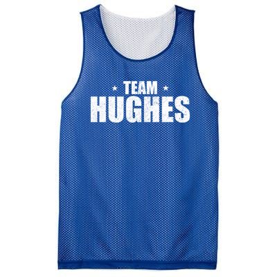 Funny Hughes Vacation Family Lastname Christmas Support Gift Mesh Reversible Basketball Jersey Tank