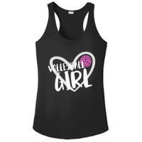 funny heart Volleyball  Player Coach Ladies PosiCharge Competitor Racerback Tank