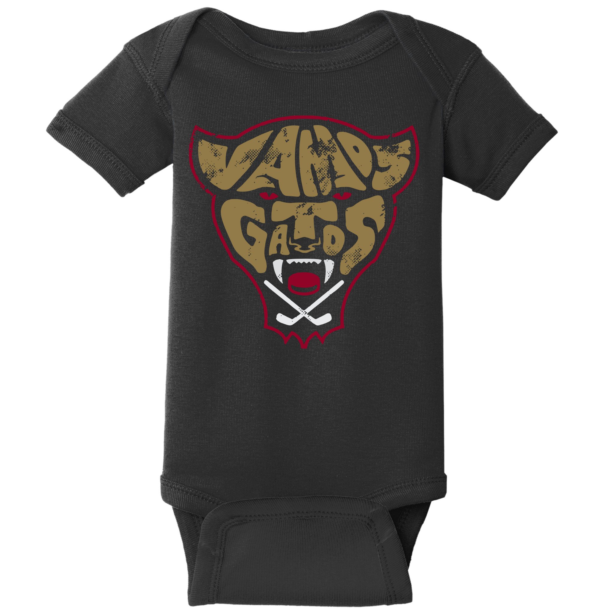 Florida Hockey Vamos Gatos Baby Bodysuit