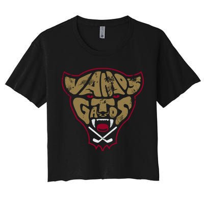 Florida Hockey Vamos Gatos Women's Crop Top Tee