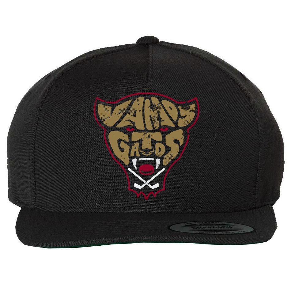 Florida Hockey Vamos Gatos Wool Snapback Cap