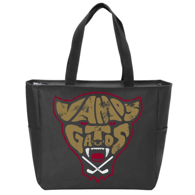 Florida Hockey Vamos Gatos Zip Tote Bag