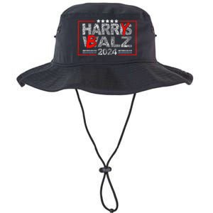 Funny Harris Walz 24 Harry Balz 2024 Meme Democratics Vote Legacy Cool Fit Booney Bucket Hat