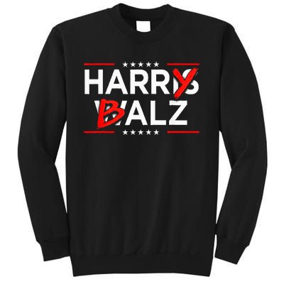 Funny Harris Walz 24 Harry Balz 2024 Meme Kamala Harris Sweatshirt