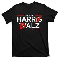 Funny Harris Walz 24 Harry Balz 2024 Meme Kamala Harris T-Shirt