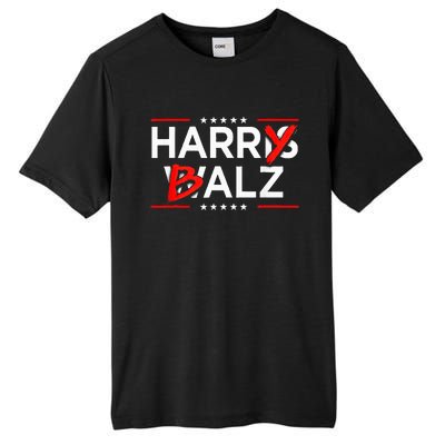 Funny Harris Walz 24 Harry Balz 2024 Meme Kamala Harris Tall Fusion ChromaSoft Performance T-Shirt