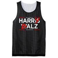 Funny Harris Walz 24 Harry Balz 2024 Meme Kamala Harris Mesh Reversible Basketball Jersey Tank