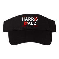 Funny Harris Walz 24 Harry Balz 2024 Meme Kamala Harris Valucap Bio-Washed Visor