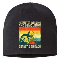 Funny Heemeyer Welding And Demolition Granby Vintage Sustainable Beanie