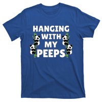 Funny Hanging With My Peeps Panda Gift T-Shirt