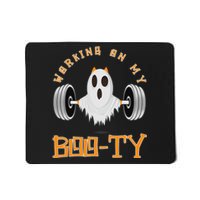 Funny Halloween Workout Gym Working On My Boo Ty Ghost Mousepad