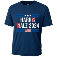 Funny Harris Walz 24 Harry Balz 2024 Meme Democratics Vote Cooling Performance Crew T-Shirt