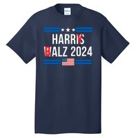 Funny Harris Walz 24 Harry Balz 2024 Meme Democratics Vote Tall T-Shirt