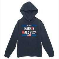 Funny Harris Walz 24 Harry Balz 2024 Meme Democratics Vote Urban Pullover Hoodie